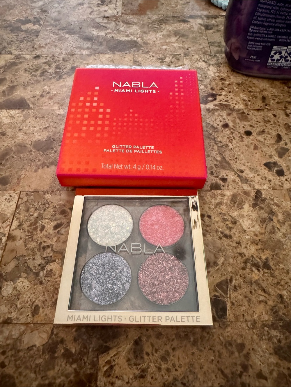 Nabla Miami Lights Glitter Palette — New